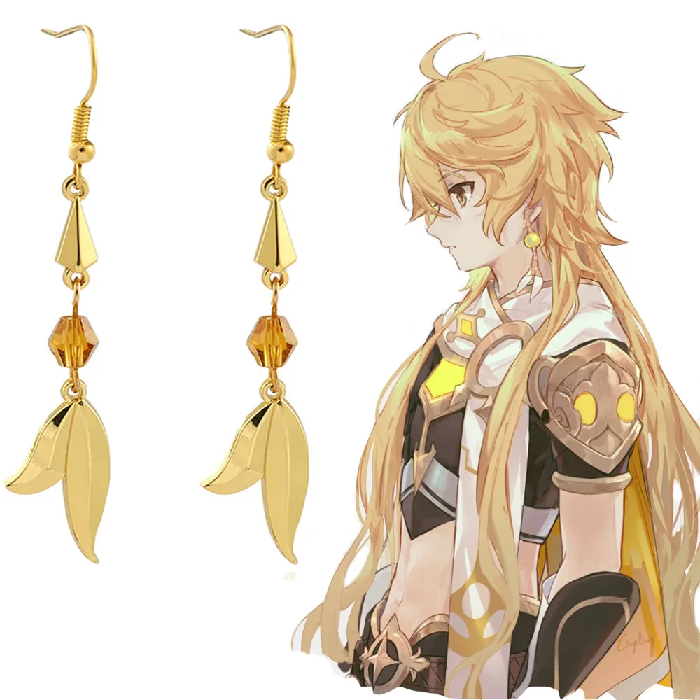 Genshin Impact Earring Aether Fanart Inspired Cosplay Character Pendant Earrings for Women Men Fashion Jewelry Accessories Gifts
Genshin Impact Earring Aether Fanart Inspired Cosplay Character Pendant Earrings for Women Men Fashion Jewelry Accessories Gifts