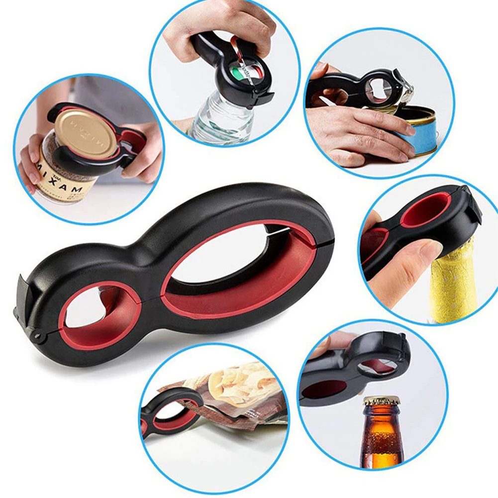 6 in 1 Multi Function Twist Bottle Opener, All in One Jar 8 shaped Gripper Can Wine Beer Lid Twist Off Jar Opener Claw
6 in 1 Multi Function Twist Bottle Opener, All in One Jar 8 shaped Gripper Can Wine Beer Lid Twist Off Jar Opener Claw
