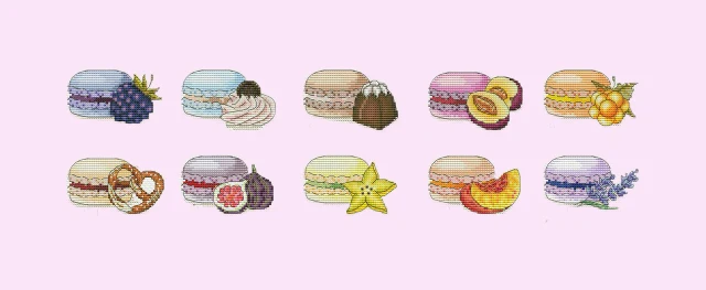 Cross Stitch Kit Cross stich Kits Craft Cross Stich Painting Decorations For calf refrigerator pasted 31-40 macarone 31-40
Cross Stitch Kit Cross stich Kits Craft Cross Stich Painting Decorations For calf refrigerator pasted 31-40 macarone 31-40