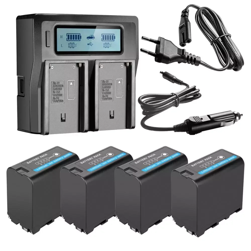 8800mAh NP-F970 NP-F960 NP F970 Batteries with LED Power Indicator +LCD Quick Charger for SONY HVR-HD1000 HVR-HD1000E HVR-V1J
8800mAh NP-F970 NP-F960 NP F970 Batteries with LED Power Indicator +LCD Quick Charger for SONY HVR-HD1000 HVR-HD1000E HVR-V1J