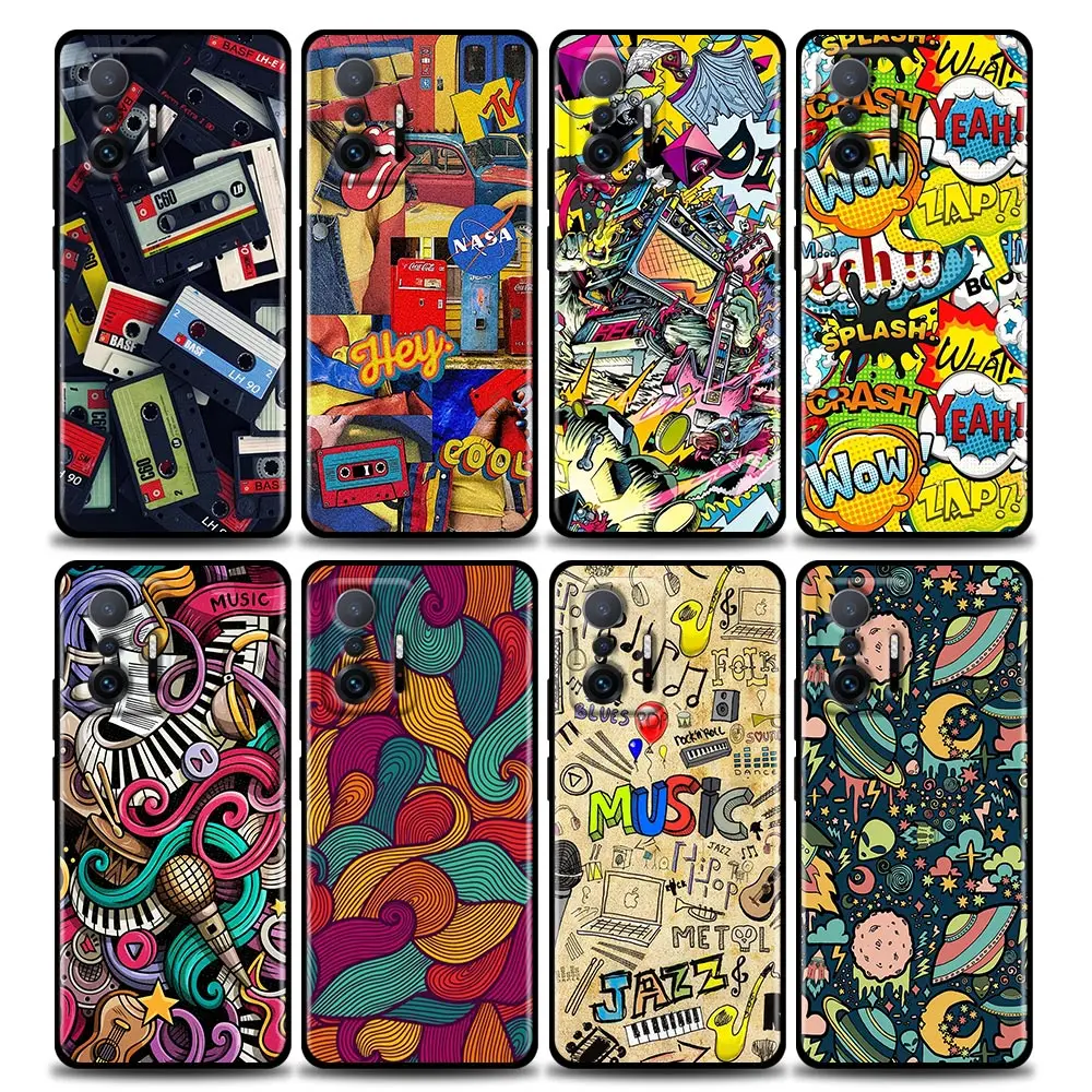 Luxury Collage Art Phone Case for Xiaomi Mi 12 12X 11T X4 NFC M3 F3 GT M4 Pro Lite NE 5G Poco M3 M4 X4 TPU Case
Luxury Collage Art Phone Case for Xiaomi Mi 12 12X 11T X4 NFC M3 F3 GT M4 Pro Lite NE 5G Poco M3 M4 X4 TPU Case