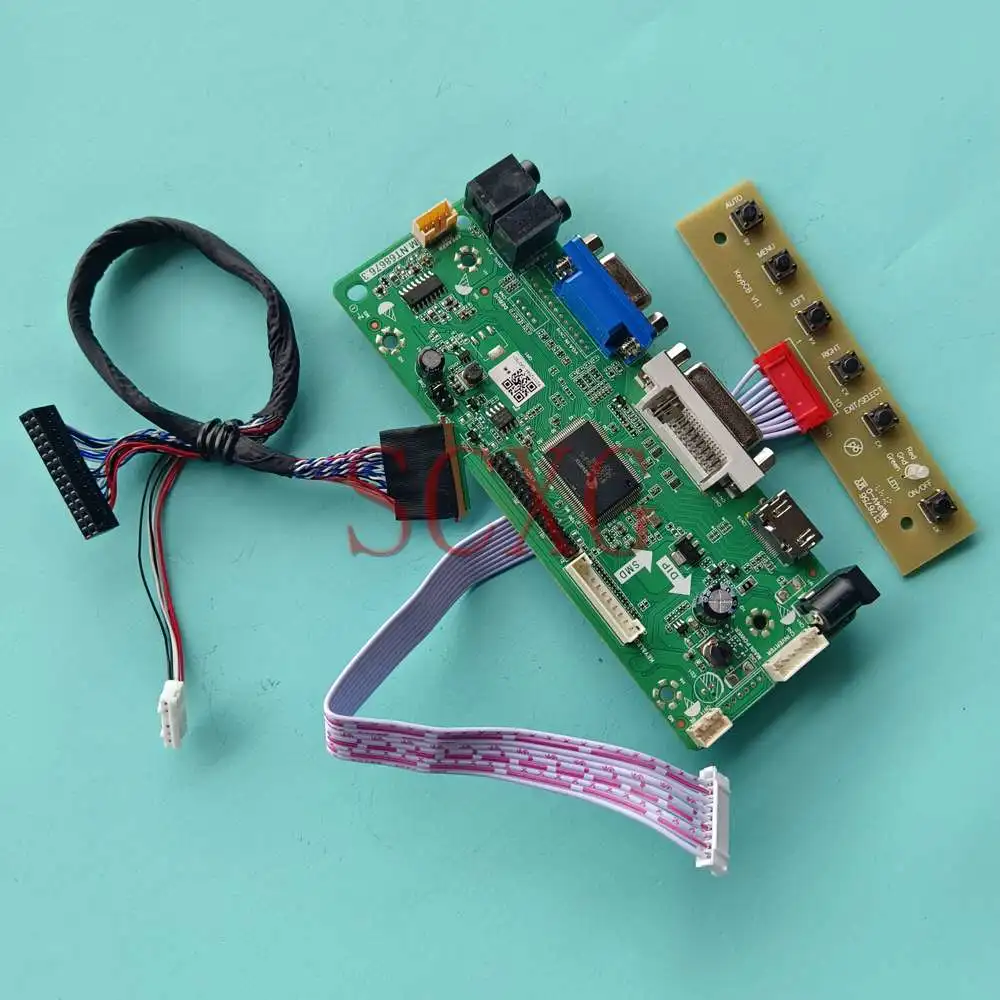 Display LCD Controller Board DIY Kit Fit CLAA156WA11A 15.6" 60Hz 1366*768 HDMI-Compatible DVI VGA Notebook Panel LVDS 40 Pin
Display LCD Controller Board DIY Kit Fit CLAA156WA11A 15.6" 60Hz 1366*768 HDMI-Compatible DVI VGA Notebook Panel LVDS 40 Pin