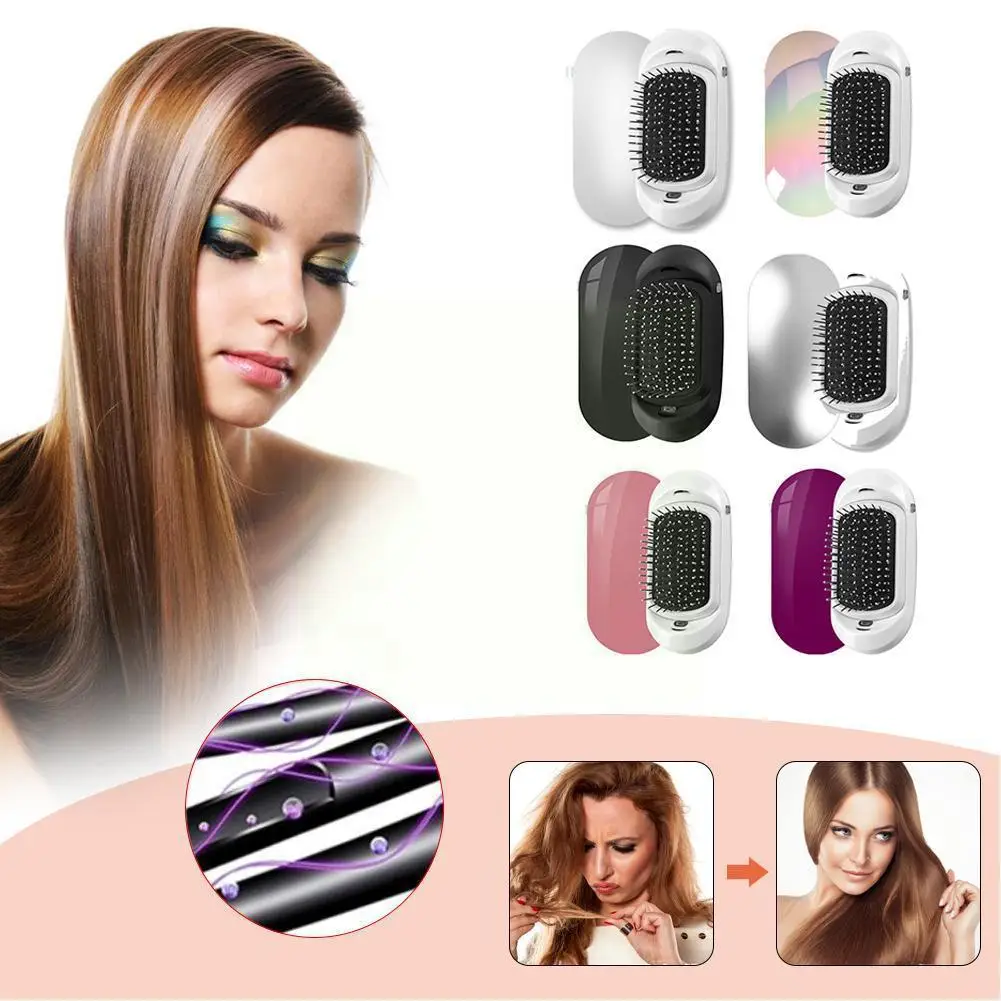 1pc Hair Scalp Massage Comb Anti Frizz Hair Brush Electric Portable Smooth Negative Ions Comb Brush Comb Tool Hair Hair Com Q6D0
1pc Hair Scalp Massage Comb Anti Frizz Hair Brush Electric Portable Smooth Negative Ions Comb Brush Comb Tool Hair Hair Com Q6D0