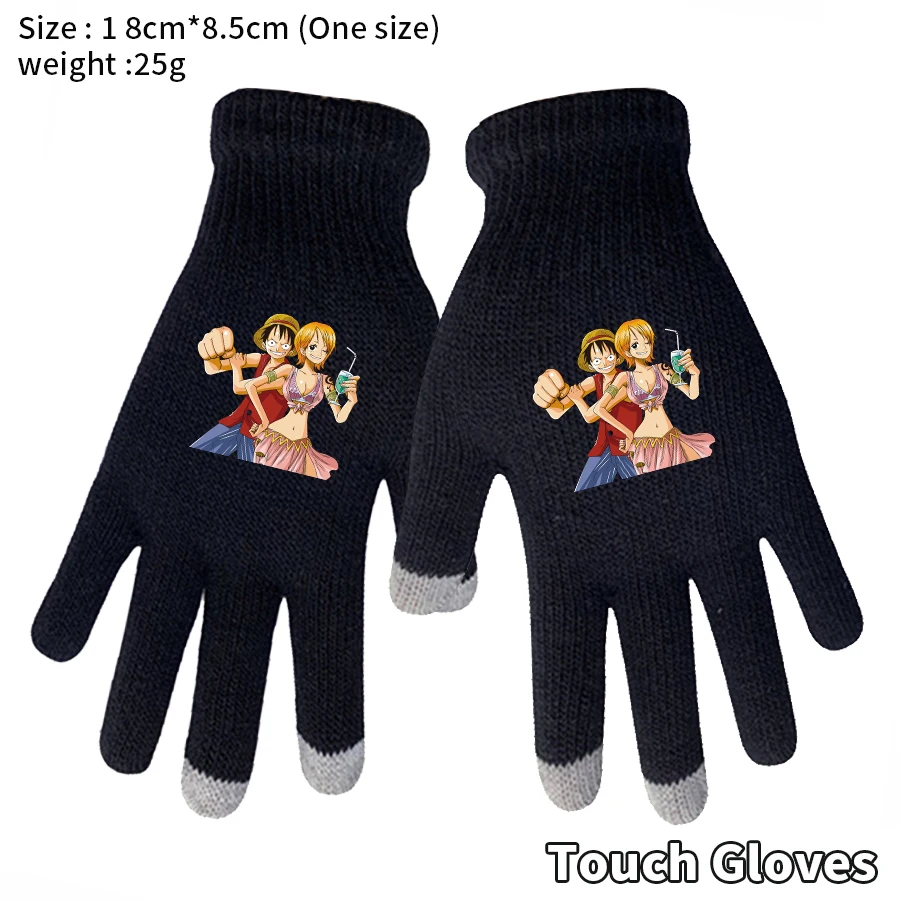 Anime One Piece Cute Winter Warm Cartoon Touch Screen Gloves Boys Girls Knitted Full Finger Mittens Cosplay Accessories Gifts
Anime One Piece Cute Winter Warm Cartoon Touch Screen Gloves Boys Girls Knitted Full Finger Mittens Cosplay Accessories Gifts