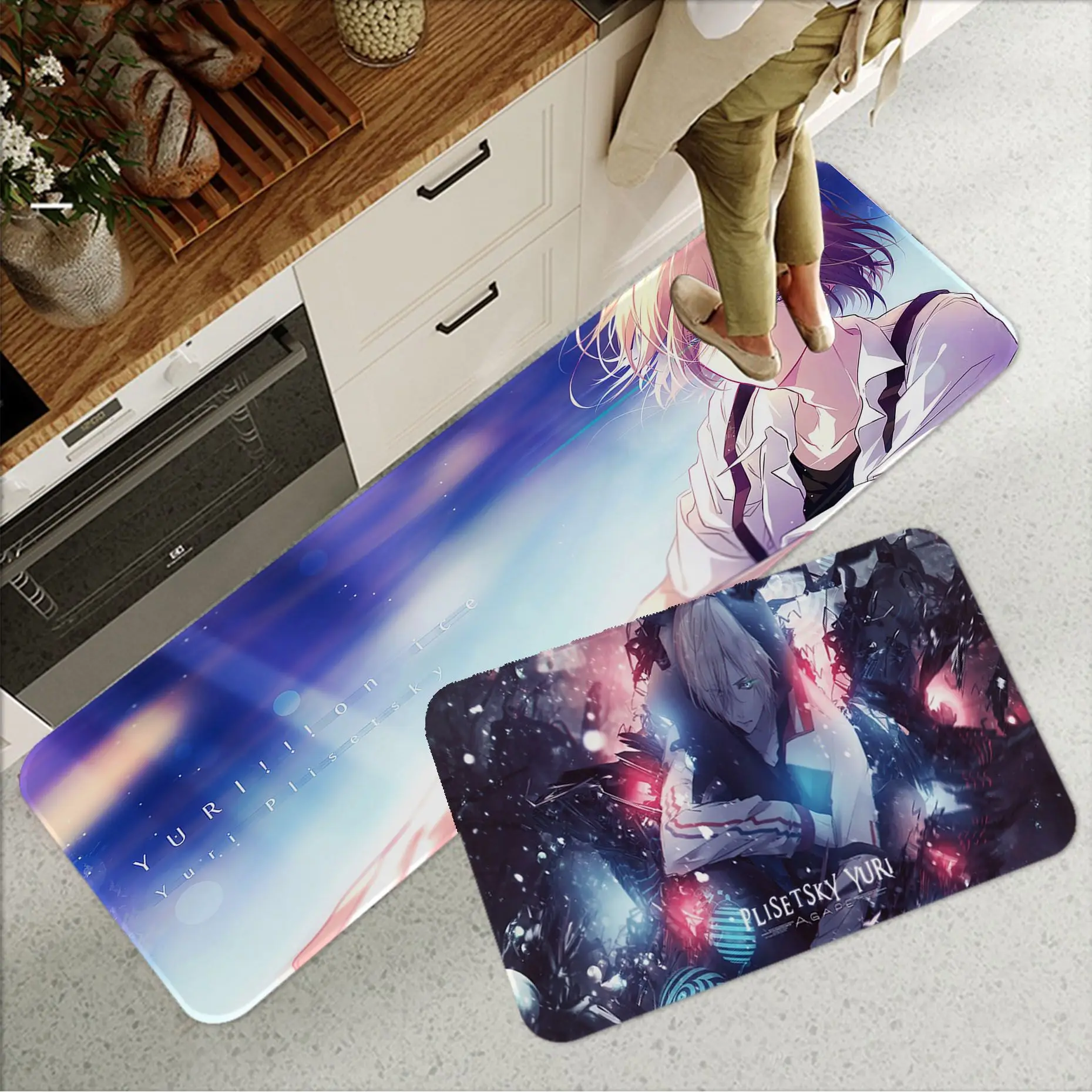 Yuri on Ice Printed Flannel Floor Mat Bathroom Decor Carpet Non-Slip For Living Room Kitchen welcome Doormat
Yuri on Ice Printed Flannel Floor Mat Bathroom Decor Carpet Non-Slip For Living Room Kitchen welcome Doormat