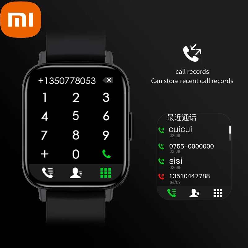 Смарт-часы XIAOMI мужские/женские с Bluetooth-вызовом и функцией управления музыкой
Смарт-часы XIAOMI мужские/женские с Bluetooth-вызовом и функцией управления музыкой
