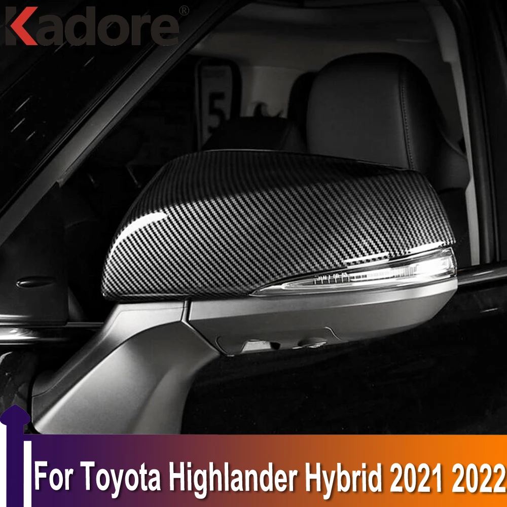 For Toyota Highlander Hybrid 2021 2022 Side Door Rearview Mirrors Cover Trim Backup Mirror Protector Car styling Accessories
For Toyota Highlander Hybrid 2021 2022 Side Door Rearview Mirrors Cover Trim Backup Mirror Protector Car styling Accessories
