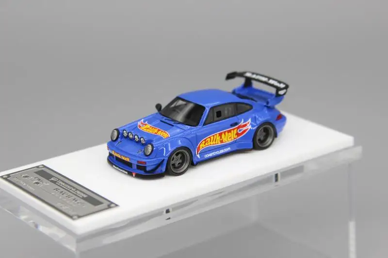 TP 1:64 синий 964 туристический автомобиль, модель спортивного автомобиля RWB, широкий корпус модифицированного купе для Porsche 911
TP 1:64 синий 964 туристический автомобиль, модель спортивного автомобиля RWB, широкий корпус модифицированного купе для Porsche 911