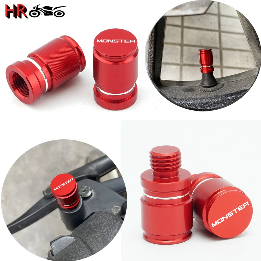 Motorcycle CNC Tire Valve Stem Cap For Ducati Monster M 800 900 996 998 S4R S4RS Mirror Hole Screws Plug Cover Bolts Accessories
Motorcycle CNC Tire Valve Stem Cap For Ducati Monster M 800 900 996 998 S4R S4RS Mirror Hole Screws Plug Cover Bolts Accessories
