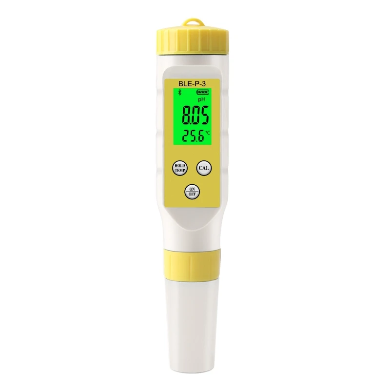 Temp PH Meter Blue Tooth Online Monitor Drinking Water Quality Acidity Tester APP Control For Laboratory Aquarium
Temp PH Meter Blue Tooth Online Monitor Drinking Water Quality Acidity Tester APP Control For Laboratory Aquarium