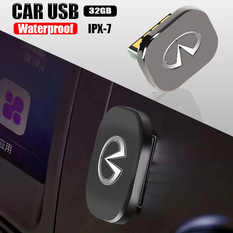 Car Universal Flash Drive USB Metal U Disk for Infiniti FX G M EX G35 G37 G20 Q50 Q60 Q70 QX50 QX70 QX80 QX60 JX35 Accessories
Car Universal Flash Drive USB Metal U Disk for Infiniti FX G M EX G35 G37 G20 Q50 Q60 Q70 QX50 QX70 QX80 QX60 JX35 Accessories