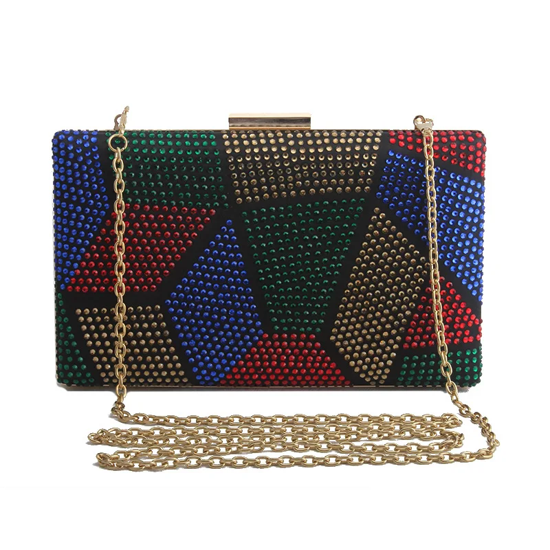 Women's Party Purse Bride Wedding Wallet Handbag Color Hot Diamond Square Evening Bag Party Dress Clutch Chain Shoulder Bag
Women's Party Purse Bride Wedding Wallet Handbag Color Hot Diamond Square Evening Bag Party Dress Clutch Chain Shoulder Bag