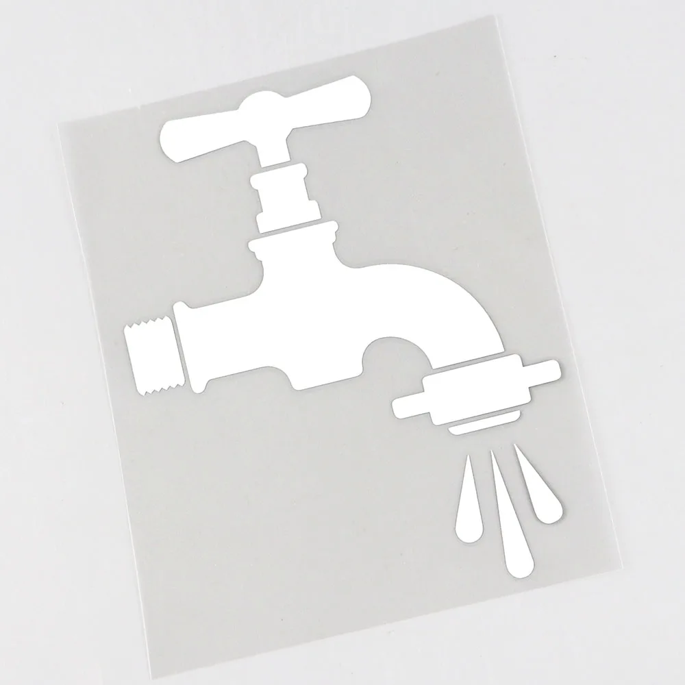 11.1CM×14.5CM Creativity Car Sticker Retro Water Faucet Tap Vinyl Decal Sunscreen Waterproof Black/Silver
11.1CM×14.5CM Creativity Car Sticker Retro Water Faucet Tap Vinyl Decal Sunscreen Waterproof Black/Silver