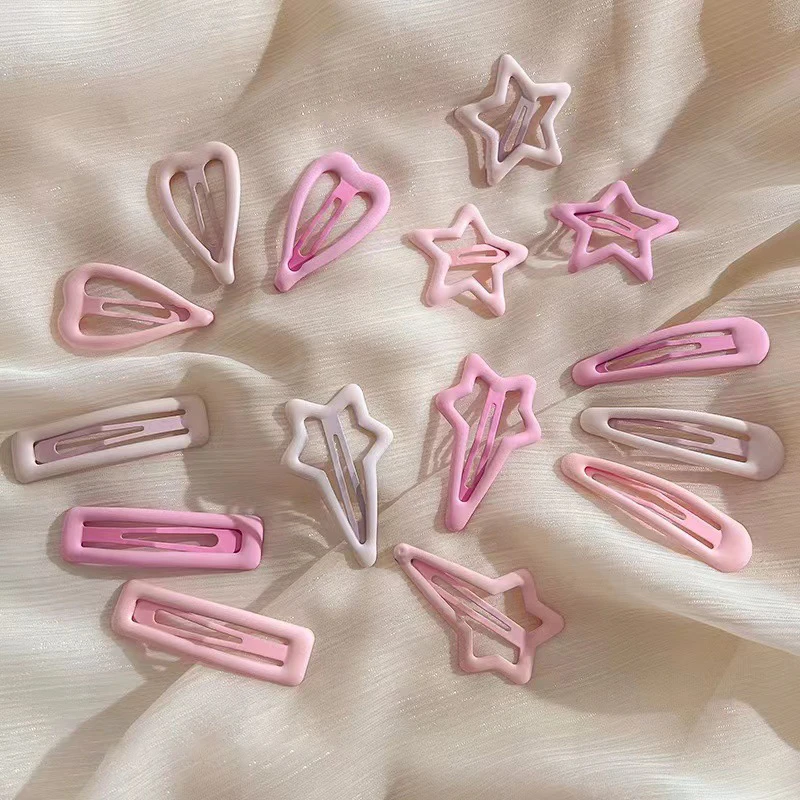 3pcs Pink Stars Children's Hair Clip Small BB Side Clamp Bangs Hairpin Forehead Clip Geometric Pattern Hair Accessories Gifts
3pcs Pink Stars Children's Hair Clip Small BB Side Clamp Bangs Hairpin Forehead Clip Geometric Pattern Hair Accessories Gifts