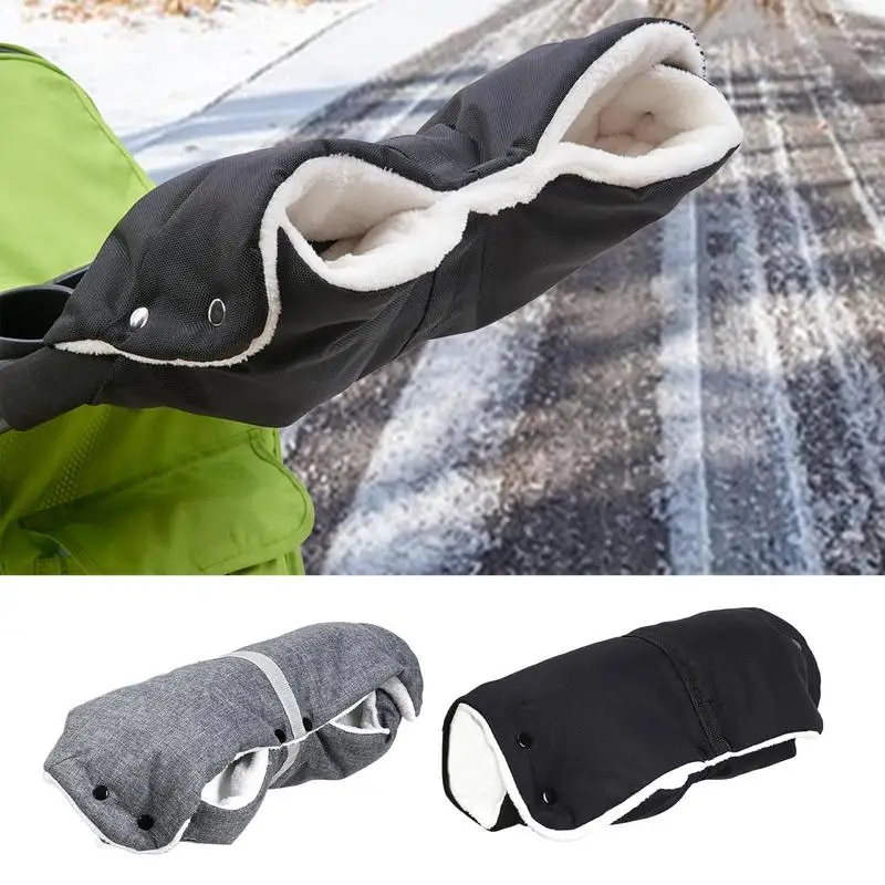 Winter Stroller Gloves Waterproof Stroller Handle Cover Hand Warmer Extra Thick Gloves Anti-Freeze Fleece Lining Handmuff Cold
Winter Stroller Gloves Waterproof Stroller Handle Cover Hand Warmer Extra Thick Gloves Anti-Freeze Fleece Lining Handmuff Cold