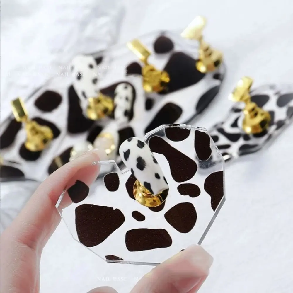 Korean Cow Pattern Nail Art Training Nail Practice Tools Nail Art Board Nail Magnetic Showing Holder Nail Art Display Stand
Korean Cow Pattern Nail Art Training Nail Practice Tools Nail Art Board Nail Magnetic Showing Holder Nail Art Display Stand