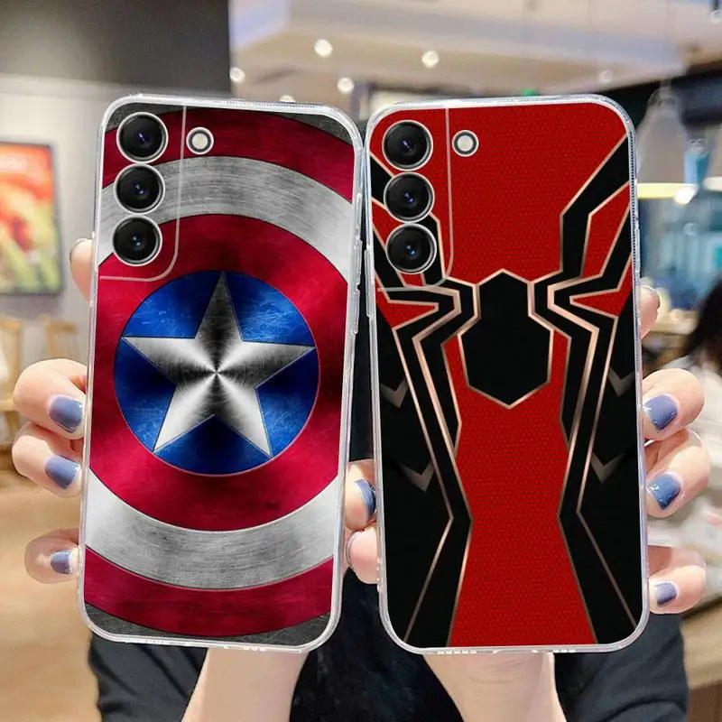 Marvel DC Superhero Logo Phone Case For Samsung Galaxy S22 S21 Ultra S20 S30 FE S8 S9 S10 5G Plus Lite Soft Transparent Cover
Marvel DC Superhero Logo Phone Case For Samsung Galaxy S22 S21 Ultra S20 S30 FE S8 S9 S10 5G Plus Lite Soft Transparent Cover