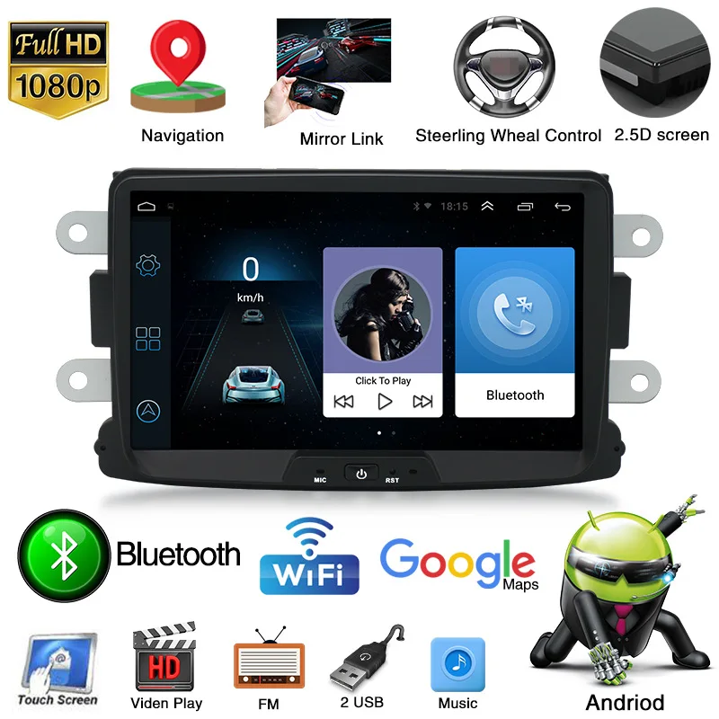 Car DVD Player 8-inch For Renault Dacia Central Control Modification Android Navigation System All-in-one Machine
Car DVD Player 8-inch For Renault Dacia Central Control Modification Android Navigation System All-in-one Machine