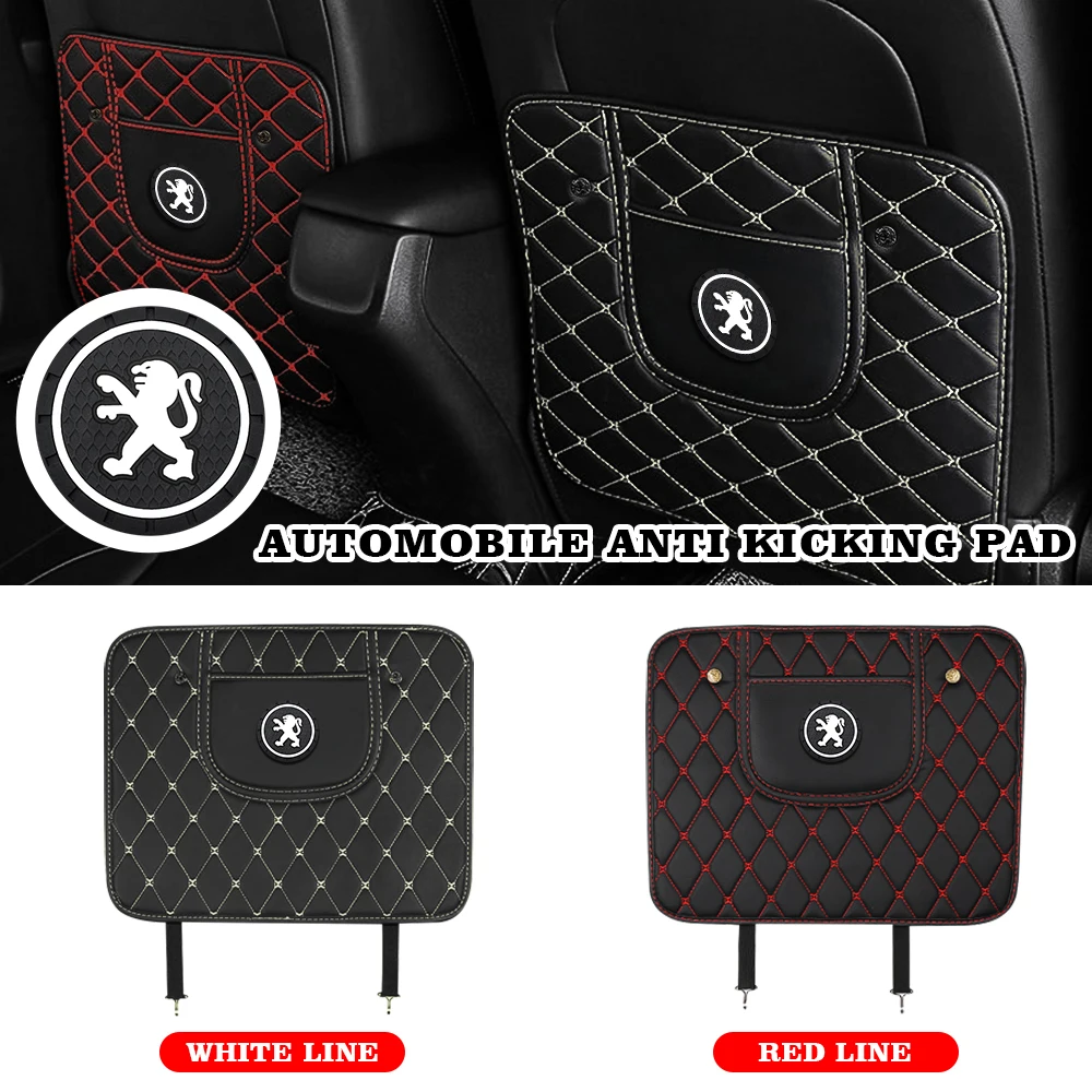 Leather Car Seat Anti-kick Mat Seat Back Cover Protector For Peugeot 107 108 206 207 308 307 407 508 2008 3008 Accessories
Leather Car Seat Anti-kick Mat Seat Back Cover Protector For Peugeot 107 108 206 207 308 307 407 508 2008 3008 Accessories
