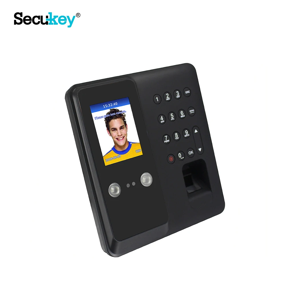 Secukey F11 Smart Face and Fingerprint Recognition Time Attendance Clock Biometric Device
Secukey F11 Smart Face and Fingerprint Recognition Time Attendance Clock Biometric Device