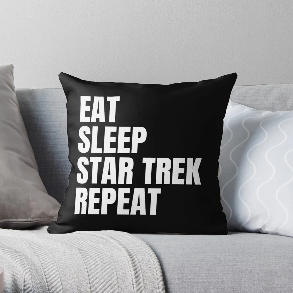 Eat Sleep Star Trek Repeat Throw Pillow Pillowcase Cushion Cover Home Decorative Sofa Pillow Cover Cushion Cover 45x45cm
Eat Sleep Star Trek Repeat Throw Pillow Pillowcase Cushion Cover Home Decorative Sofa Pillow Cover Cushion Cover 45x45cm