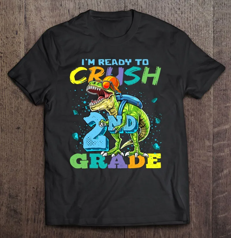 Я готов раздавить 2-го класса T Rex Dinosaur Lover Back To School, мужские футболки, футболка Kawaii, футболка, Мужская футболка без рисунка
Я готов раздавить 2-го класса T Rex Dinosaur Lover Back To School, мужские футболки, футболка Kawaii, футболка, Мужская футболка без рисунка