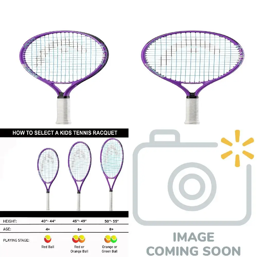 . Weight High-Quality and Durable Pre-Strung 21-Inch Junior Purple Tennis Racquet, 81 Sq. In. Size, 6.3 Oz. Weight.
. Weight High-Quality and Durable Pre-Strung 21-Inch Junior Purple Tennis Racquet, 81 Sq. In. Size, 6.3 Oz. Weight.