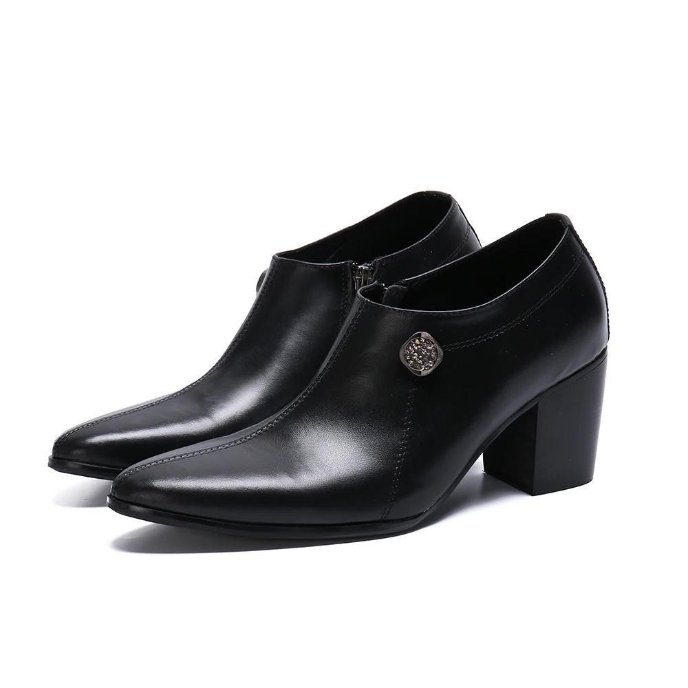 2023 British Style Autumn and Winter Dress Shoes Social Pointed Toe Evening Shoes Classic High Heel Leather Man Banquet Shoes
2023 British Style Autumn and Winter Dress Shoes Social Pointed Toe Evening Shoes Classic High Heel Leather Man Banquet Shoes