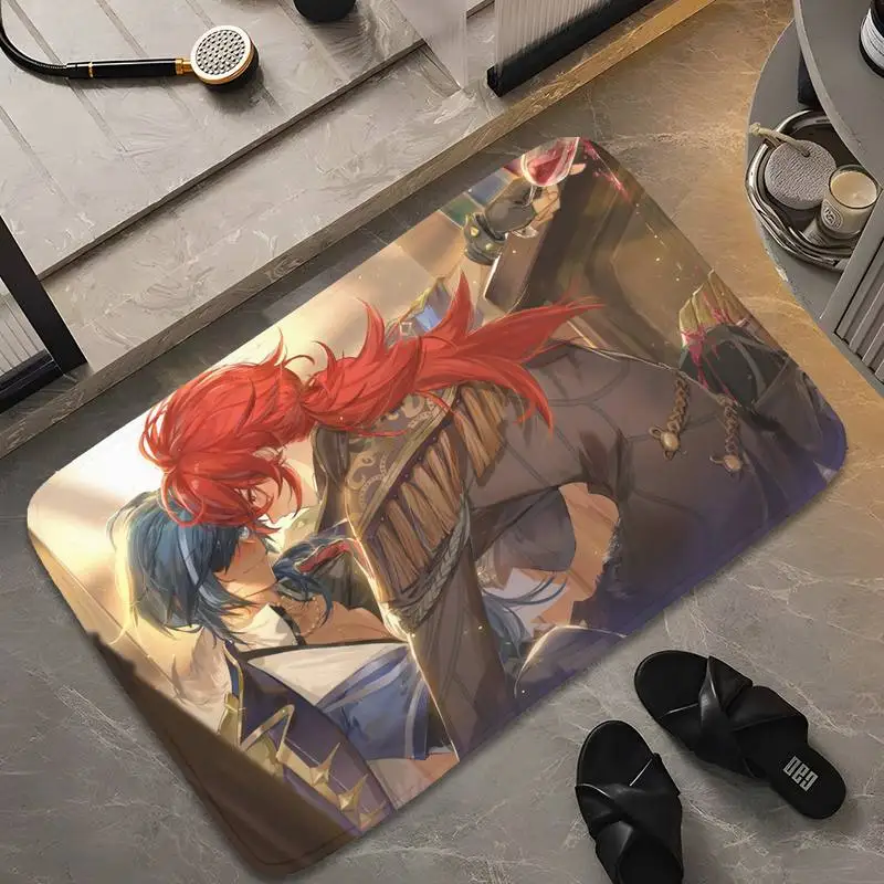 Genshin Impact Kaeya Flannel Living Room Carpet Solid Color Absorbent Front Door Mat Kids Bedroom Soft Bathroom Anti-Slip Mat
Genshin Impact Kaeya Flannel Living Room Carpet Solid Color Absorbent Front Door Mat Kids Bedroom Soft Bathroom Anti-Slip Mat