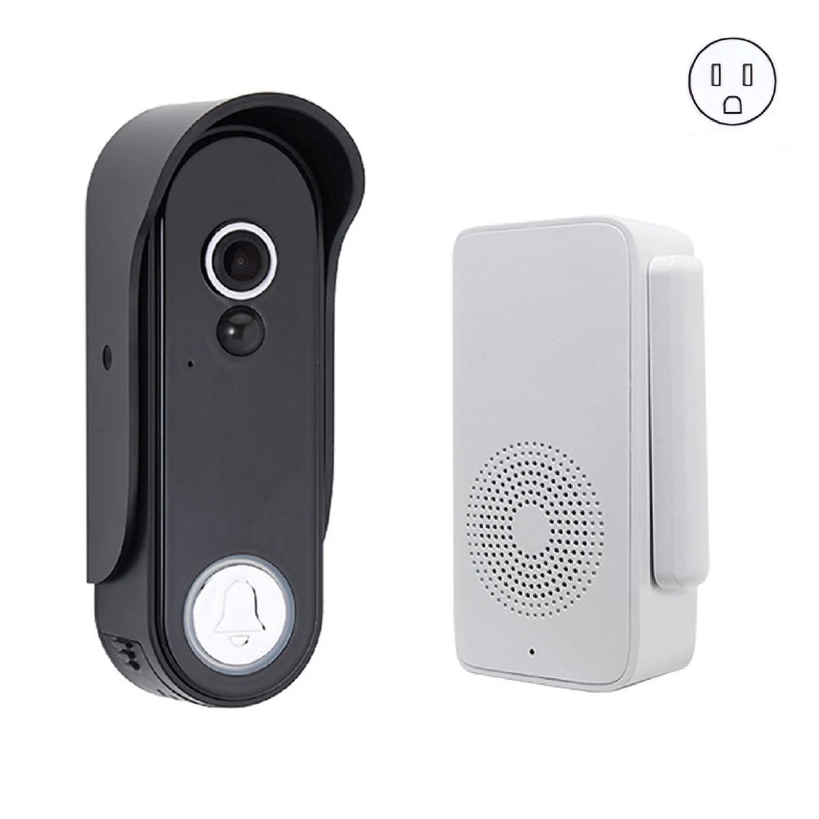 HD Wireless Video Intercom Doorbell With Camera Smart Doorbell With Battery 2-Way Audio Ding Dong Ringtone Night Vision Function
HD Wireless Video Intercom Doorbell With Camera Smart Doorbell With Battery 2-Way Audio Ding Dong Ringtone Night Vision Function