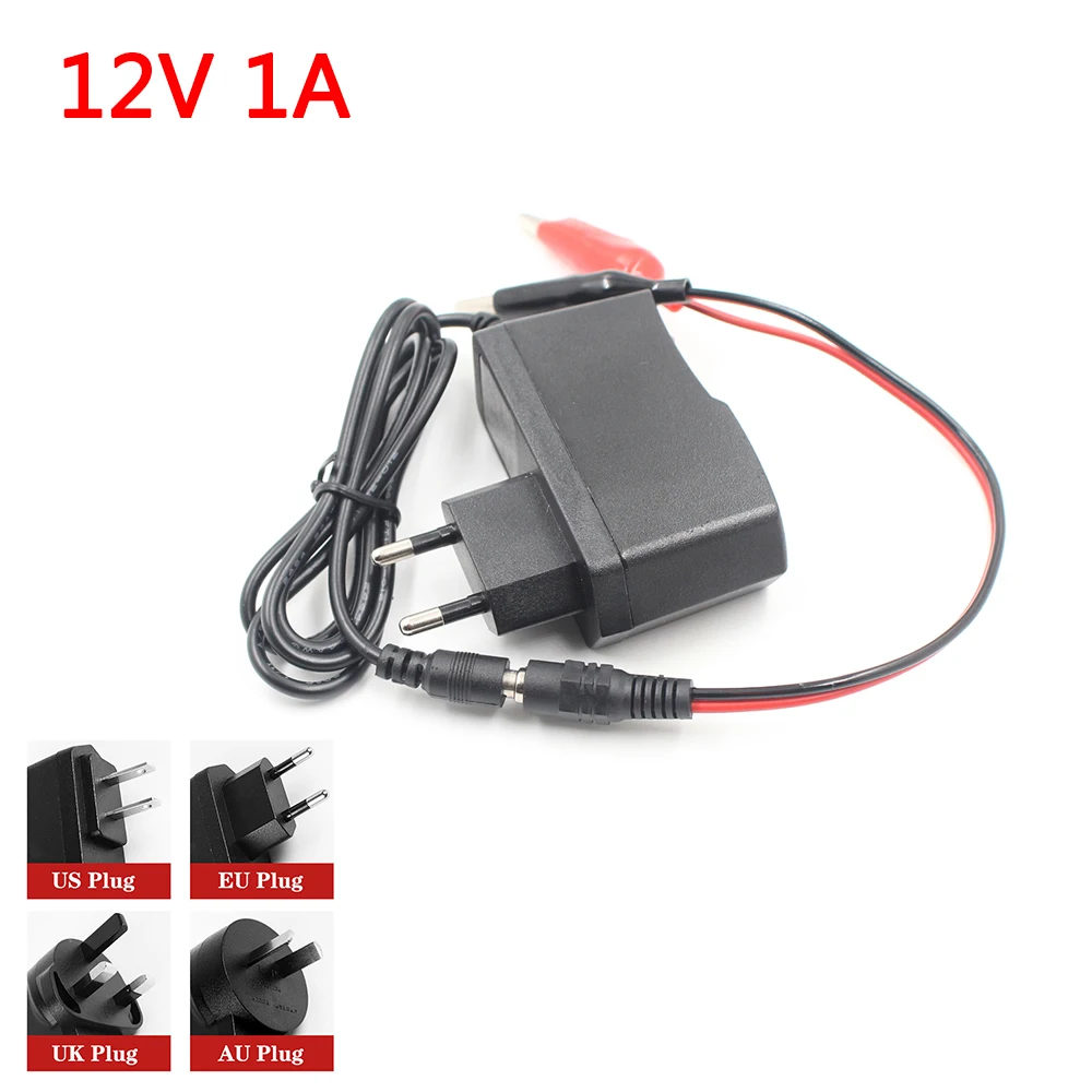 Universal Automatic 12V 1A 1000ma Battery Charger For Baby Buggy Children Toy Car Motorcycle Lead Acid Sealed Batteries EU US
Universal Automatic 12V 1A 1000ma Battery Charger For Baby Buggy Children Toy Car Motorcycle Lead Acid Sealed Batteries EU US