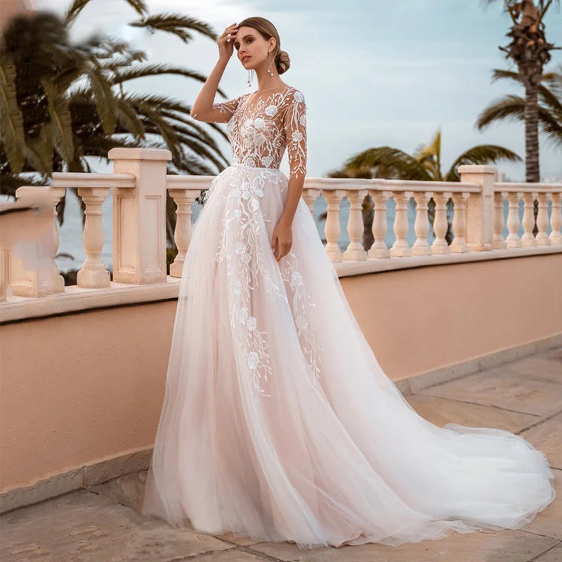 Long Dress Mori Series 2022 New Bride Simple Round Neck Slim Fitting Perspective Travel Soft Yarn Show Thin Women Weddding Dress
Long Dress Mori Series 2022 New Bride Simple Round Neck Slim Fitting Perspective Travel Soft Yarn Show Thin Women Weddding Dress
