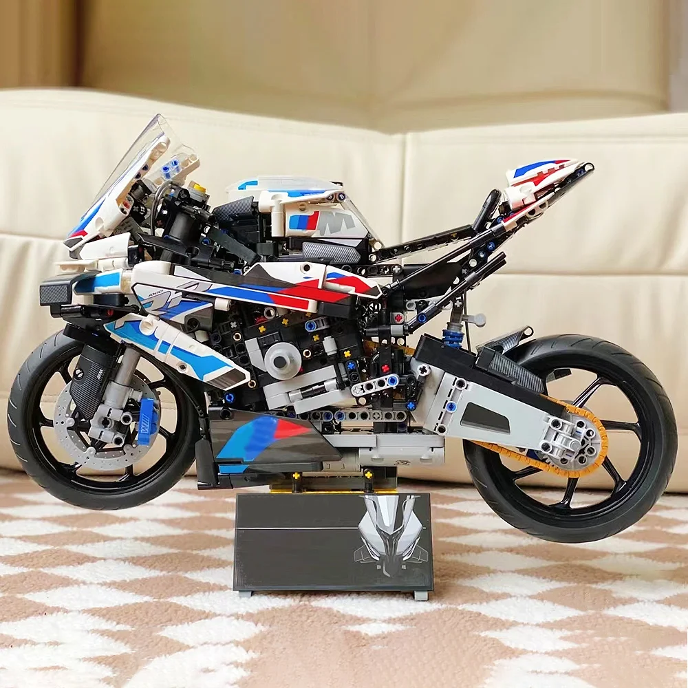 technical M 1000 RR Motorcycle Motorbike T6088 Moc Modular Building Blocks Bricks Educational 42130 Model Boy Toy 1920PCS
technical M 1000 RR Motorcycle Motorbike T6088 Moc Modular Building Blocks Bricks Educational 42130 Model Boy Toy 1920PCS