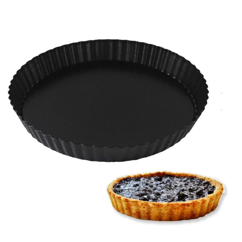 Non-Stick Tart Quiche Flan Pan Molds Pie Pizza Cake Round Mould Removable Loose Bottom Fluted Heavy Duty Pie Pan Bakeware
Non-Stick Tart Quiche Flan Pan Molds Pie Pizza Cake Round Mould Removable Loose Bottom Fluted Heavy Duty Pie Pan Bakeware