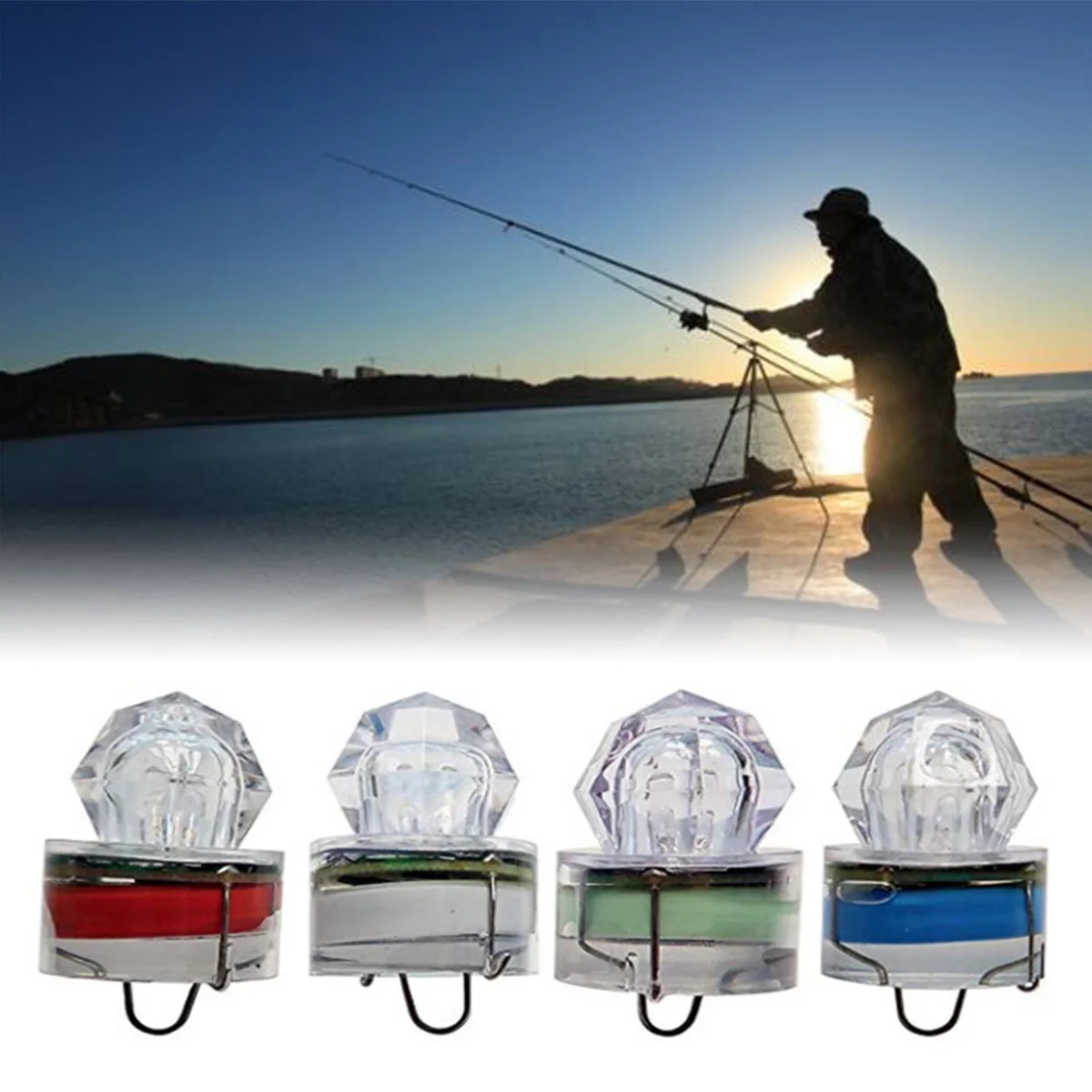 1pc Fishing Lamp LED Durable Diamond Shaped Underwater Fishing Fishing Light Attracting Fish Lamp for Parts
1pc Fishing Lamp LED Durable Diamond Shaped Underwater Fishing Fishing Light Attracting Fish Lamp for Parts