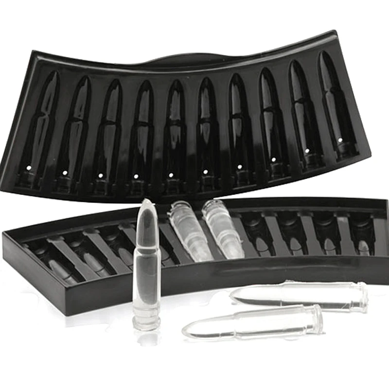 Ice Cube Tray War Gun Bullet Shape DIY Ice Cream Ice Cube Maker Mold Bar Party Drinking Kitchen Accessories Ice Cube Maker
Ice Cube Tray War Gun Bullet Shape DIY Ice Cream Ice Cube Maker Mold Bar Party Drinking Kitchen Accessories Ice Cube Maker
