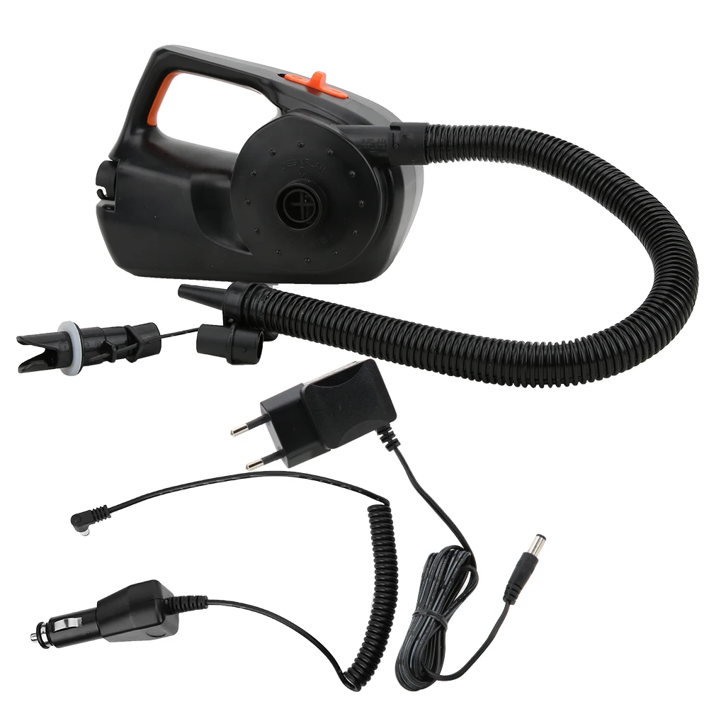 Electric Air Pump Portable Inflating Pump Inflator for Inflatables Airbed Air Mattress Fishing Boat EU Plug 100-240V
Electric Air Pump Portable Inflating Pump Inflator for Inflatables Airbed Air Mattress Fishing Boat EU Plug 100-240V