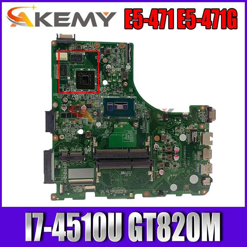 NBV9U11001 NB.V9U11.001 для Acer Aspire P246 E5-471 E5-471G V3-472P Материнская плата ноутбука DA0ZQ0MB6E0 W/телефон
NBV9U11001 NB.V9U11.001 для Acer Aspire P246 E5-471 E5-471G V3-472P Материнская плата ноутбука DA0ZQ0MB6E0 W/телефон