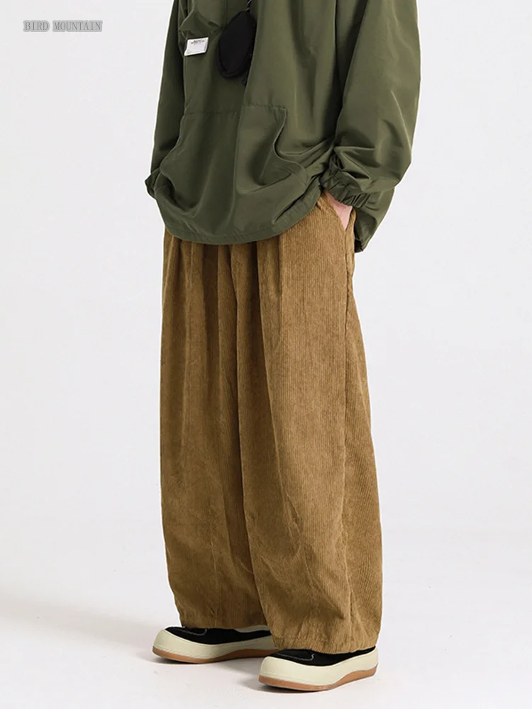 Chinese Style Corduroy Plus Size Straight Casual Pants Streetwear Oversized Trousers Japanese Harajuku Black Pants Men Clothing
Chinese Style Corduroy Plus Size Straight Casual Pants Streetwear Oversized Trousers Japanese Harajuku Black Pants Men Clothing