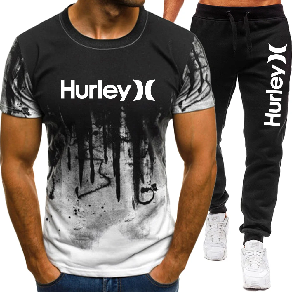 Мужской комплект из футболки с коротким рукавом и брюк для бега
Мужской комплект из футболки с коротким рукавом и брюк для бега