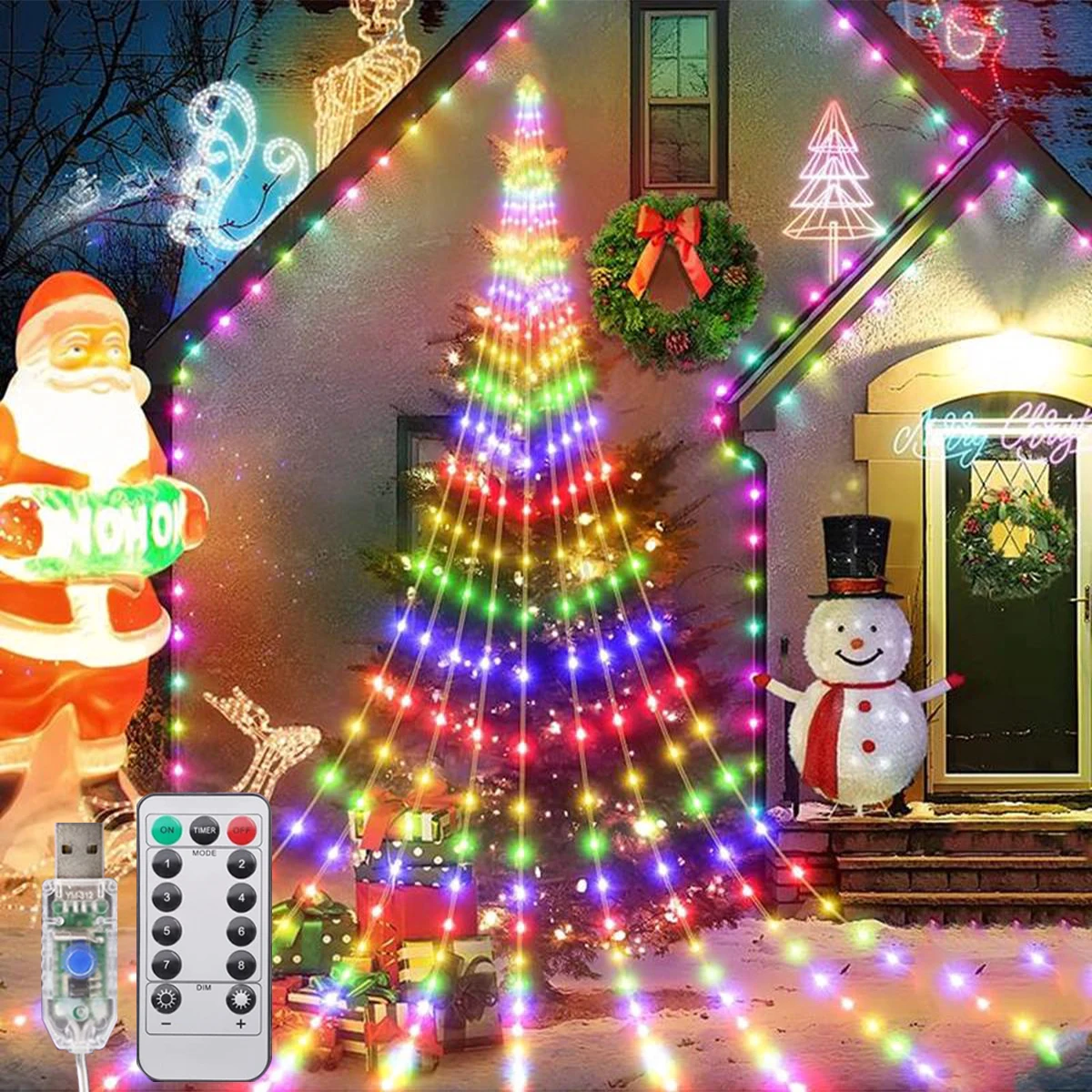 Рождественские гирлянды Peach Forest 180 LED USB 8 режимов
Рождественские гирлянды Peach Forest 180 LED USB 8 режимов