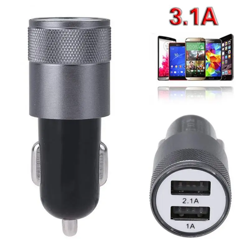 2 Ports USB Car Charger Quick Charge Power Adapter Cigarette Lighter For IPhone Huawei Samsung Xiaomi Fast Car USB Charger
2 Ports USB Car Charger Quick Charge Power Adapter Cigarette Lighter For IPhone Huawei Samsung Xiaomi Fast Car USB Charger