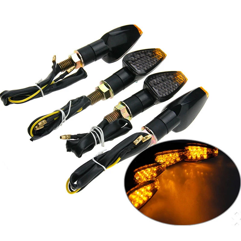 2/4PCS Universal 12V Flashing Turn Signals Motorcycle LED Lights Rear Blinker Indicator Tail Light For Racer Honda BMW Yamaha
2/4PCS Universal 12V Flashing Turn Signals Motorcycle LED Lights Rear Blinker Indicator Tail Light For Racer Honda BMW Yamaha