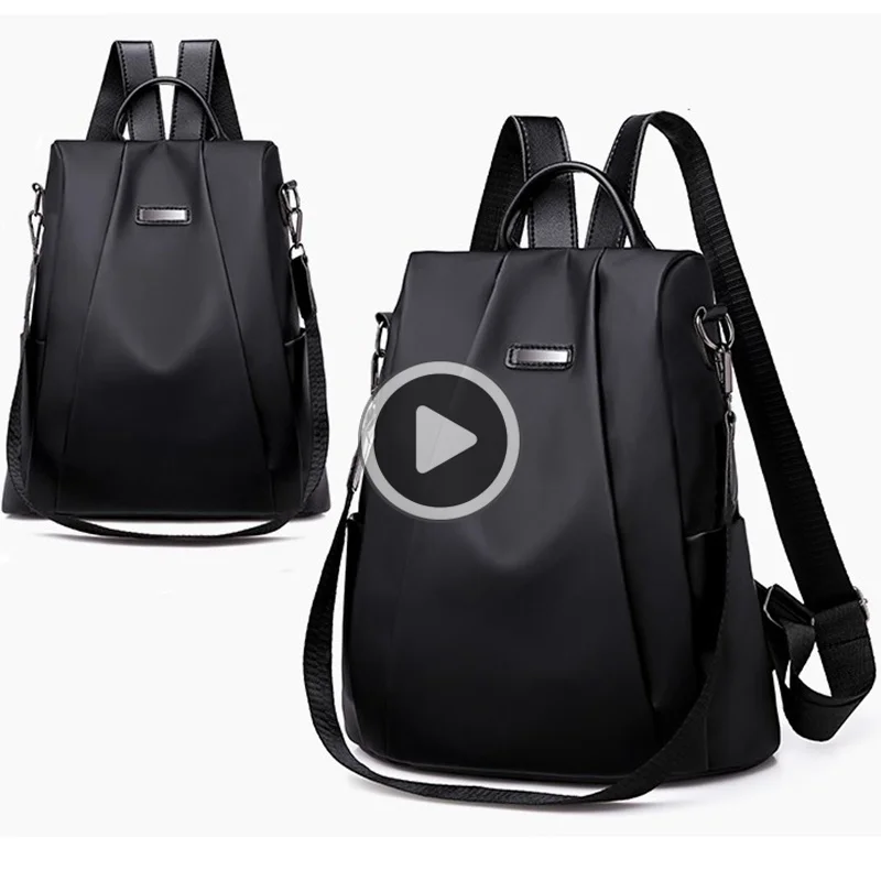 

Модный женский рюкзак с защитой от кражи, повседневные водонепроницаемые школьные ранцы для девочек-подростков, многофункциональная Дорожная сумка на плечо