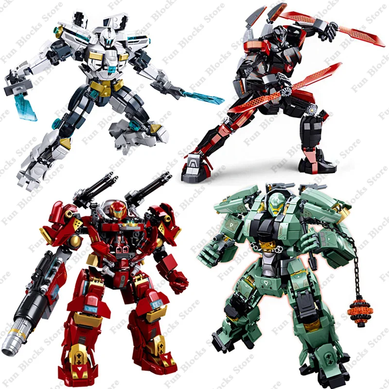Sluban Robot Pacific Rim Hunter Mecha Warrior Building Blocks Athena Samurai Classic Movie Games Figure Bricks Model Toys Gifts
Sluban Robot Pacific Rim Hunter Mecha Warrior Building Blocks Athena Samurai Classic Movie Games Figure Bricks Model Toys Gifts