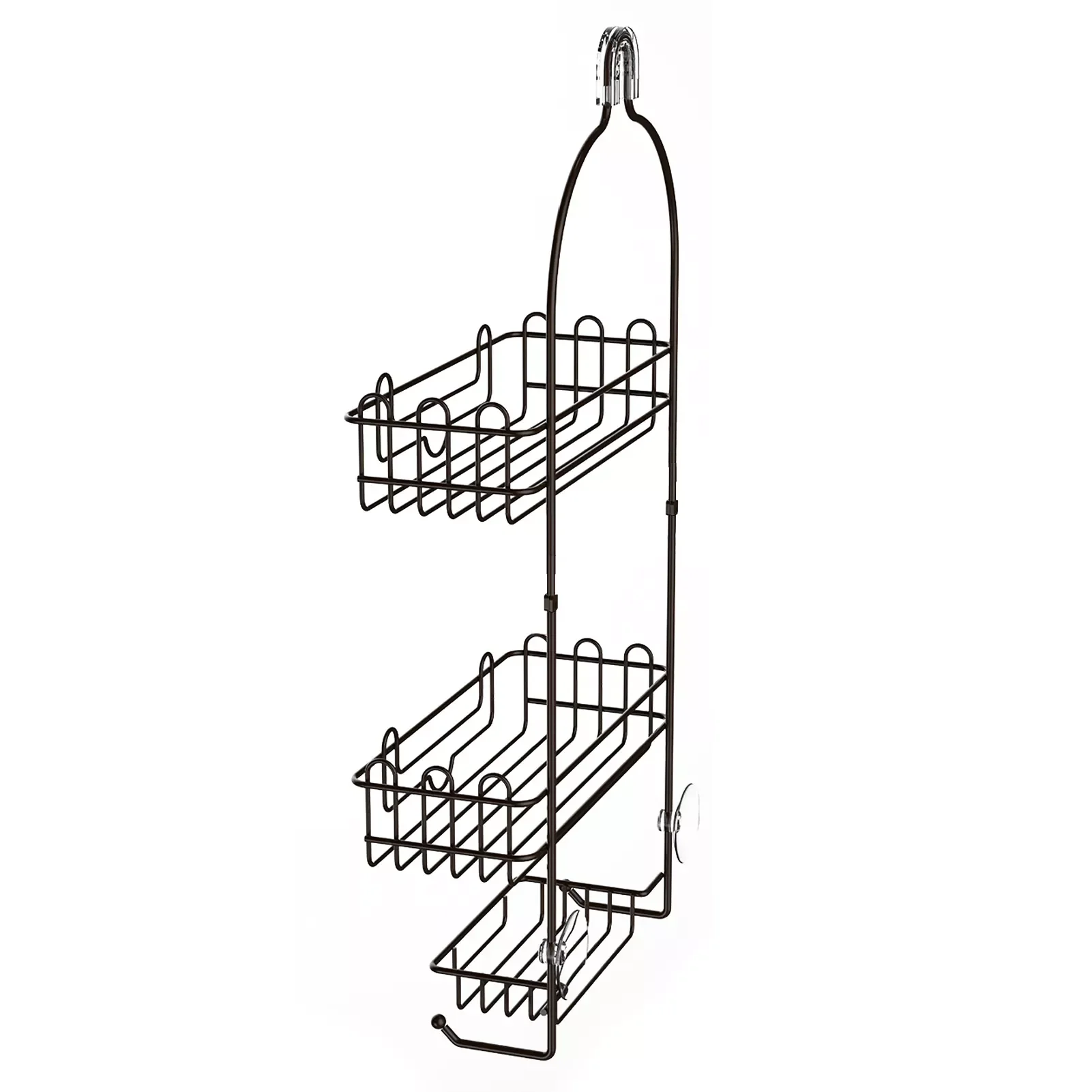 Caddy Shower Head Caddy With Soap Dish Rustproof & Waterproof Shower Shelf Drilling Black Shower Rack For Bathroom
Caddy Shower Head Caddy With Soap Dish Rustproof & Waterproof Shower Shelf Drilling Black Shower Rack For Bathroom