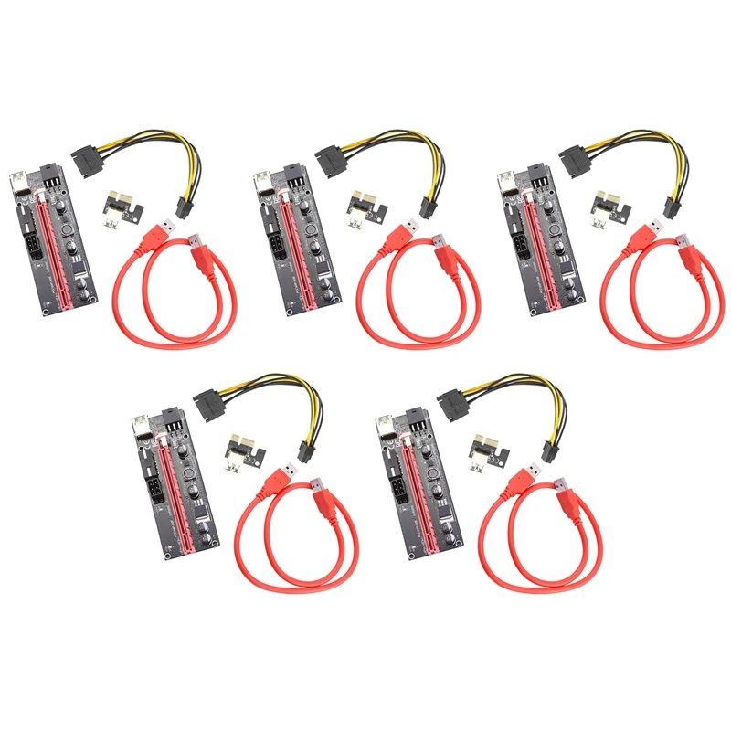 5x60 см Ver009S Pci-E Райзер карта Pcie 1X до 16X Usb 3,0 кабель для передачи данных Майнинг биткоинов
5x60 см Ver009S Pci-E Райзер карта Pcie 1X до 16X Usb 3,0 кабель для передачи данных Майнинг биткоинов