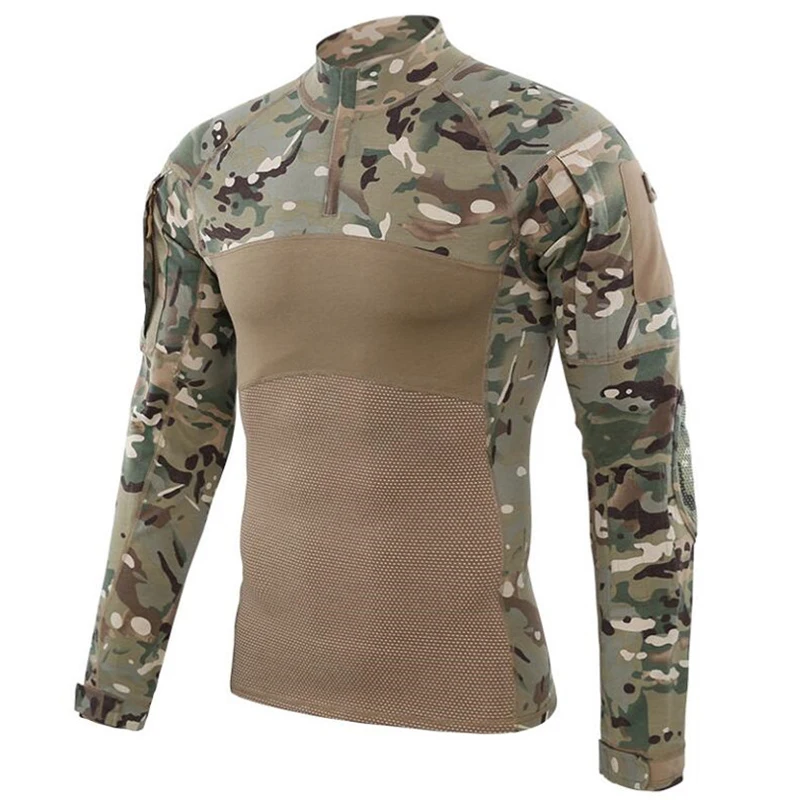 Military Tactical Combat Shirt Army Assault Clothing Tatico Tops Elastic Long Sleeve T-shirt Camouflage Hunting Fishing Shirts
Military Tactical Combat Shirt Army Assault Clothing Tatico Tops Elastic Long Sleeve T-shirt Camouflage Hunting Fishing Shirts