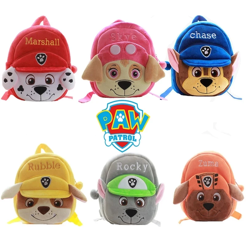 Anime Paw Patrol Plush Toys Backpack Chase Marshall Rocky Zuma Skye Rubble Plush Filled Cotton Doll Baby Birthday Toy for Chid
Anime Paw Patrol Plush Toys Backpack Chase Marshall Rocky Zuma Skye Rubble Plush Filled Cotton Doll Baby Birthday Toy for Chid