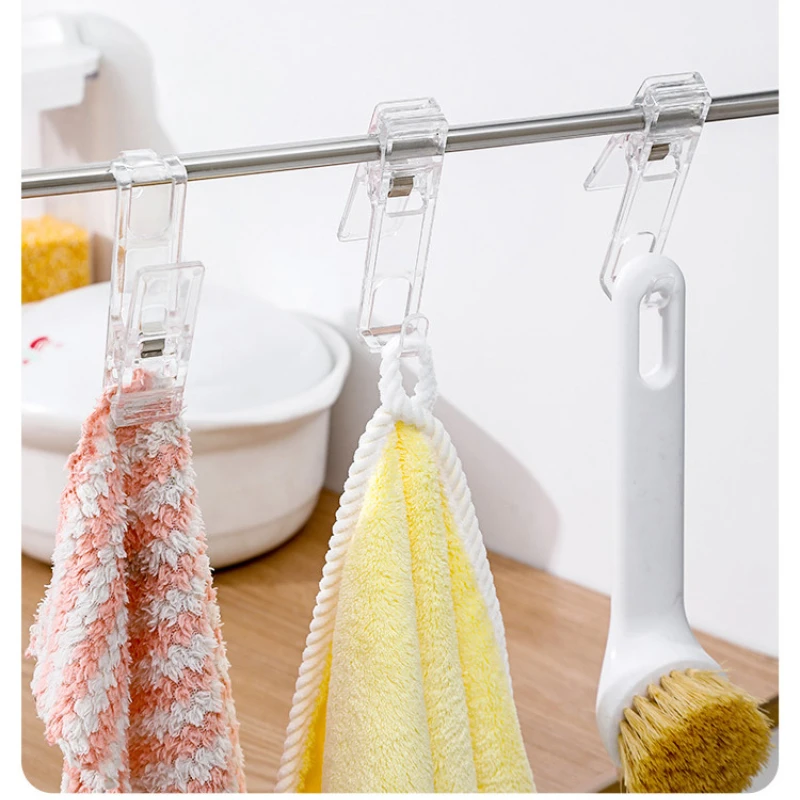 4PCS Transparent Ring-shaped Facial Cleanser Storage Hook Clip Towel Rag Clip Home Organization Pegs Kitchen Bathroom Organizer
4PCS Transparent Ring-shaped Facial Cleanser Storage Hook Clip Towel Rag Clip Home Organization Pegs Kitchen Bathroom Organizer